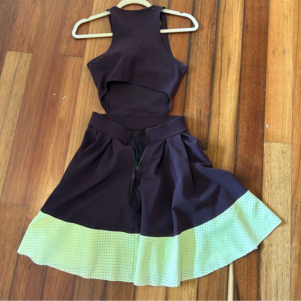 Lululemon Away Dress black cherry 6